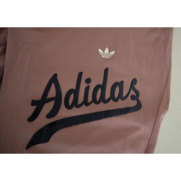 adidas HE7091 Women's Plus Sz 3XL Magic Mauve/Navy Tight Fit High Rise Tights - Picture 3 of 9